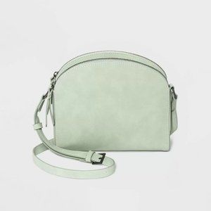 Triple Compartment Crossbody Bag - Universal Thread Green